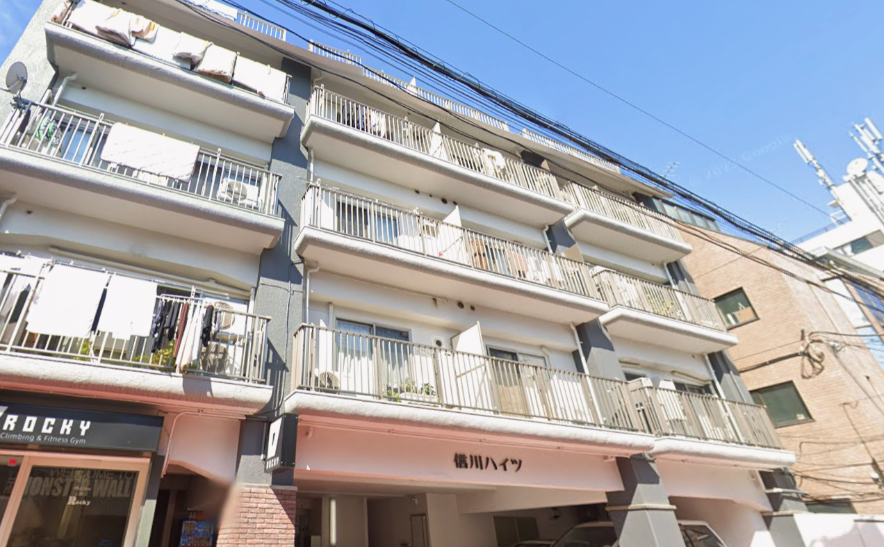 信川ハイツ クロス貼替工事